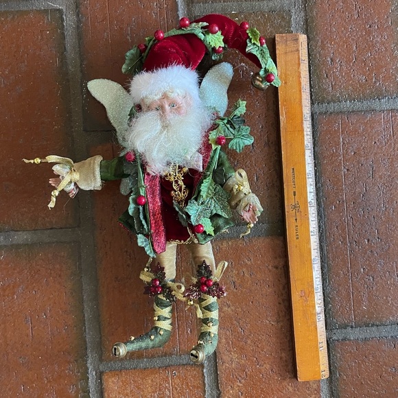 VTG 2005 Mark Roberts "Mistletoe Fairy" posable, LE 3765/7500, 10" With Box - Picture 5 of 7